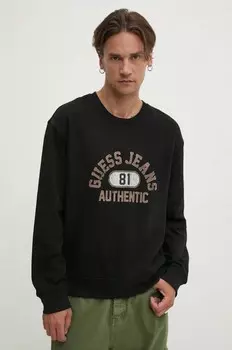 Толстовка Guess Jeans, черный