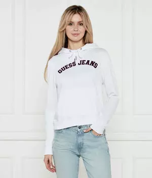 Толстовка Guess Jeans Collegiate, белый