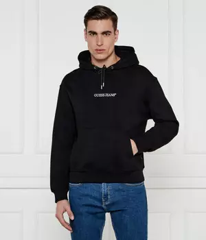 Толстовка Guess Jeans Embro Regular Fit, черный