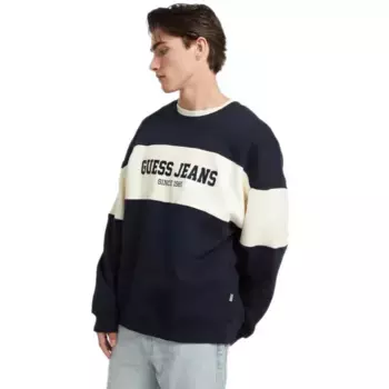 Толстовка Guess Jeans Gj Cn Horizont Stripe, синий