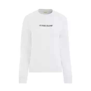 Толстовка Guess Jeans Gj Cn Reg Logo Emb, белый