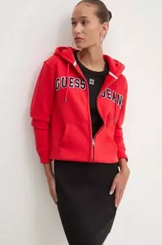 Толстовка Guess Jeans, красный