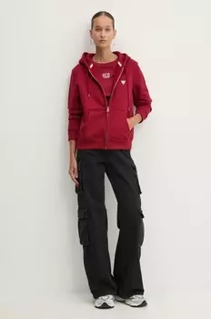 Толстовка Guess Jeans, красный