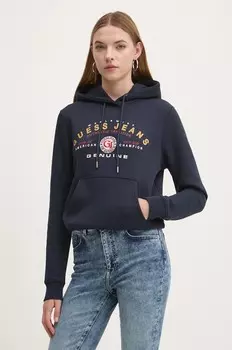 Толстовка Guess Jeans, темно-синий