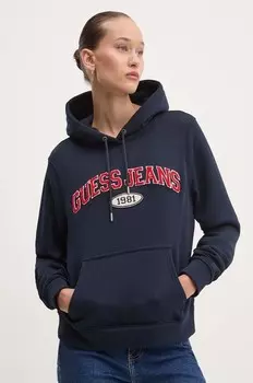 Толстовка Guess Jeans, темно-синий