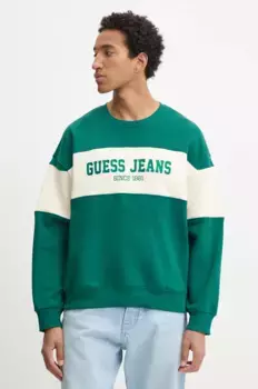 Толстовка Guess Jeans, зеленый