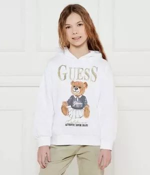 Толстовка Guess Loose Fit, белый