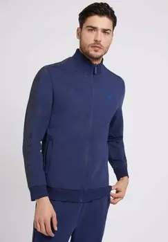 Толстовка Guess REISSVERSCHLUSS, цвет dunkelblau