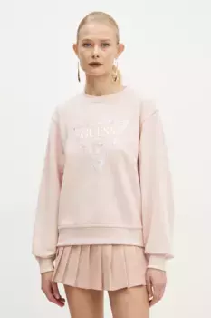Толстовка Guess, розовый