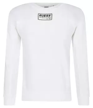 Толстовка Guess Slim Fit, белый