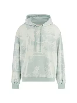 Толстовка GUESS, зеленый