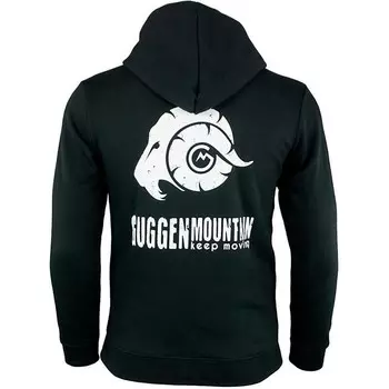 Толстовка Guggen Mountain, черный/белый