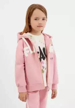 Толстовка Gulliver на молнии, розовый