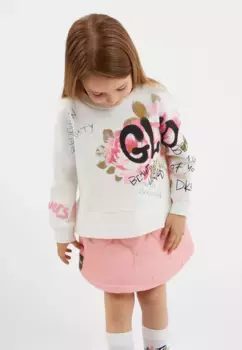 Толстовка Gulliver с круглым вырезом, бежевый