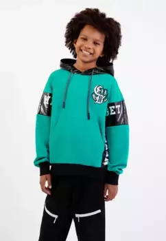 Толстовка Gulliver с регулируемым капюшоном, зеленый