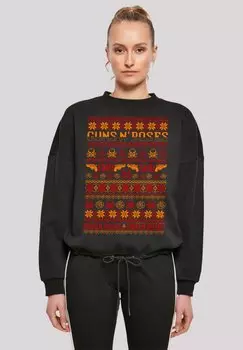 Толстовка GUNS N' ROSES WEIHNACHTEN F4NT4STIC, черный