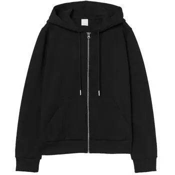 Толстовка H&M Hooded Jacket, черный