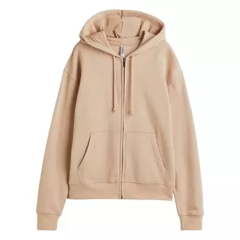 Толстовка H&amp;M Jacket, бежевый