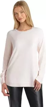 Толстовка H Halston Long Sleeve Raglan Crew Neck Sweater, цвет Rose Dust