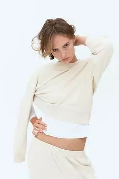 Толстовка H&M, бежевый