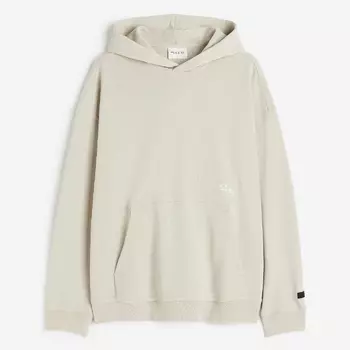 Толстовка H&M DryMove Loose Fit, светло-бежевый