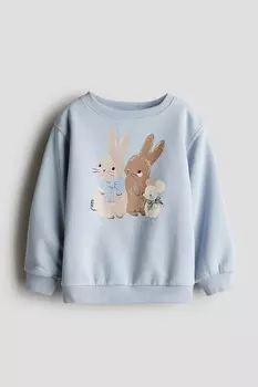 Толстовка H&M, голубой