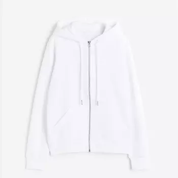 Толстовка H&M Hooded, белый