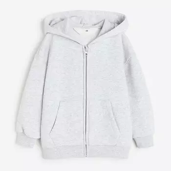 Толстовка H&M Kids Hooded, светло-серый