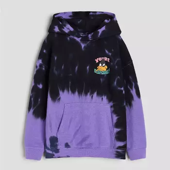 Толстовка H&M Kids Motif Looney Tunes, фиолетовый