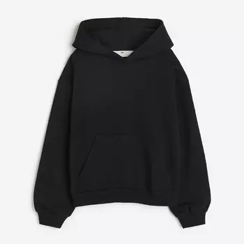 Толстовка H&M Kids Oversized, черный