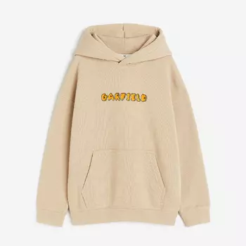 Толстовка H&M Motif Garfield, бежевый