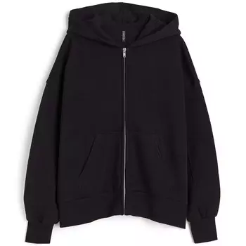 Толстовка H&M Oversized Hooded, черный