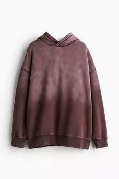 Толстовка H&M Oversized, коричневый