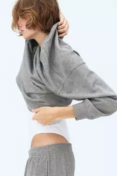 Толстовка H&M, серый