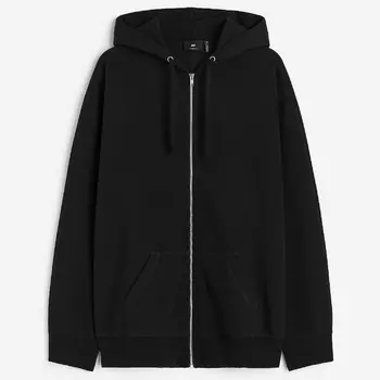 Толстовка H&M Thermolite Relaxed Fit, черный
