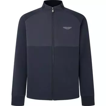 Толстовка Hackett Am Hybrid Full Zip, синий