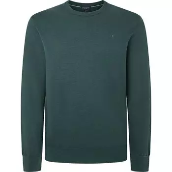Толстовка Hackett Cotton Silk, зеленый