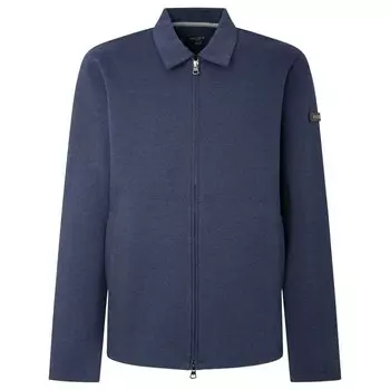 Толстовка Hackett Double Knit Full Zip, синий