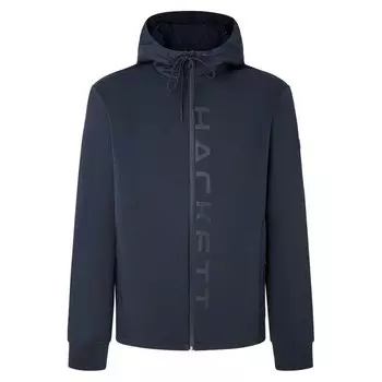 Толстовка Hackett Hs Logo Full Zip, синий