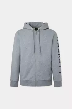 Толстовка Hackett Sport Essential с логотипом, серый