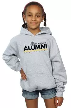 Толстовка Хаффлпафф для выпускников Хогвартса Harry Potter, серый