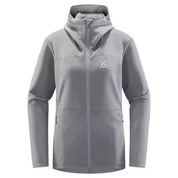 Толстовка Haglfs Willow Mid Full Zip, серый
