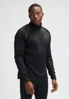 Толстовка HALF ZIP MIDLAYER Newline, цвет black
