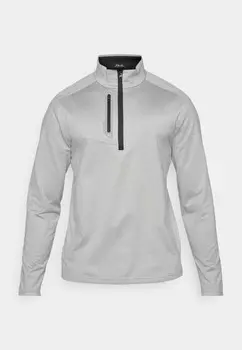 Толстовка HALF ZIP Ralph Lauren, серый