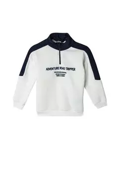 Толстовка HALF ZIPPER Koton, белый