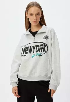 Толстовка HALF ZIPPER Koton, черный