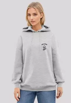 Толстовка HALLOWEEN BOO GHOST BESTICKT - Hoodie F4NT4STIC, серый