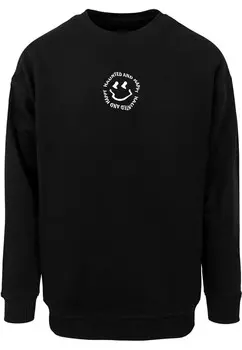 Толстовка HALLOWEEN HAUNTED AND HAPPY CREWNECK Merchcode, черный