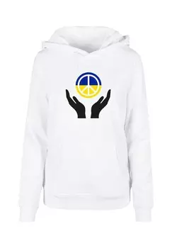 Толстовка HAND PEACE BASIC Merchcode, белый