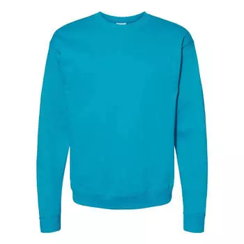 Толстовка Hanes Ecosmart с круглым вырезом, цвет teal